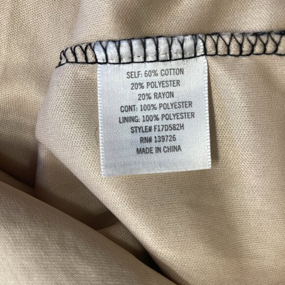 Francesca's Black Lace Mini Dress Size XS Long Sleeve Nude Lined Cocktail Party - Picture 11 of 16